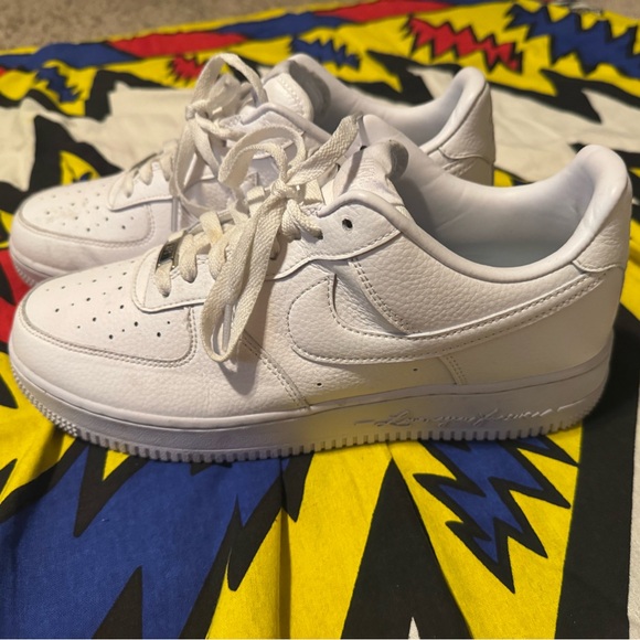 Nike Air Force 1 Low White Love you Forever Sneakers - Picture 2 of 8
